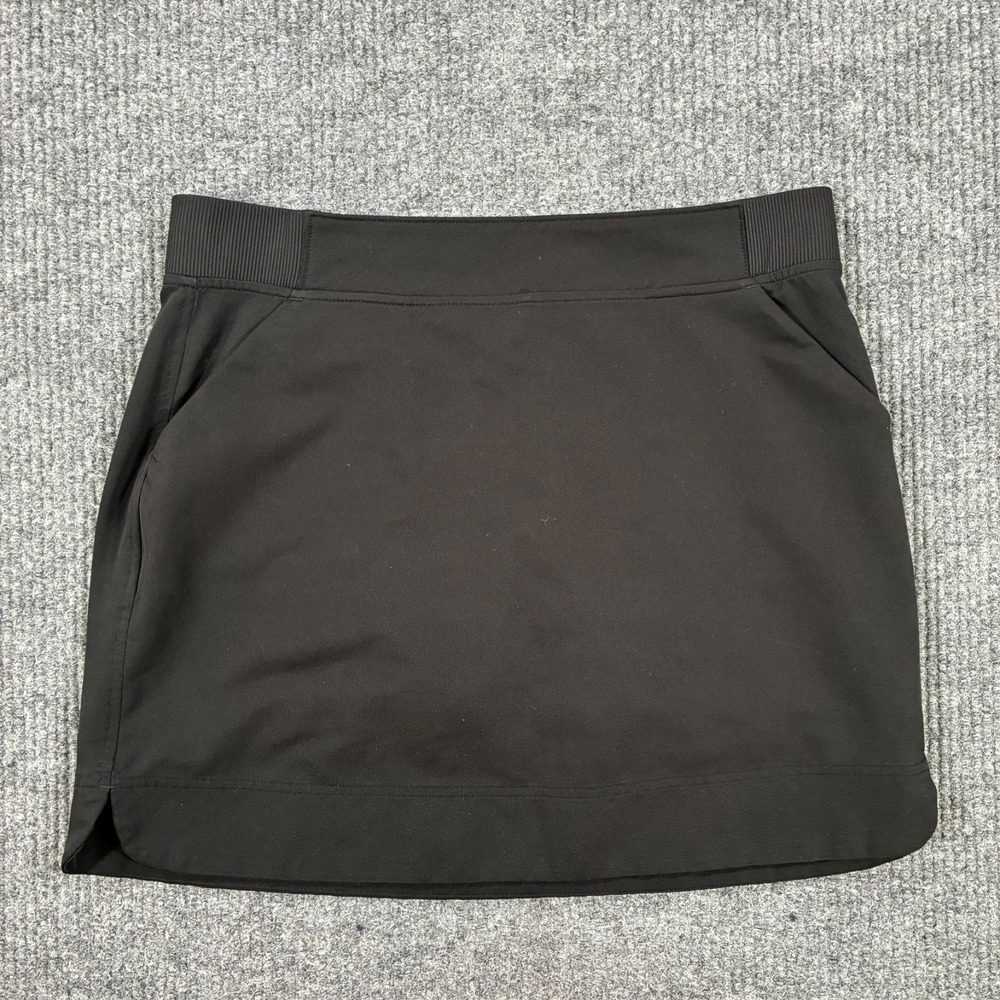 32 Degrees Cool Skort Womens Size Medium‎ Black Athletic Golf Tennis Activewear